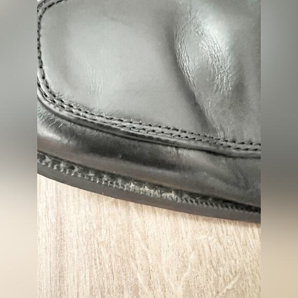 Kenneth Cole REACTION Men’s Black Leather Oxford Square Toe Dress Shoes Size 10 main image 7